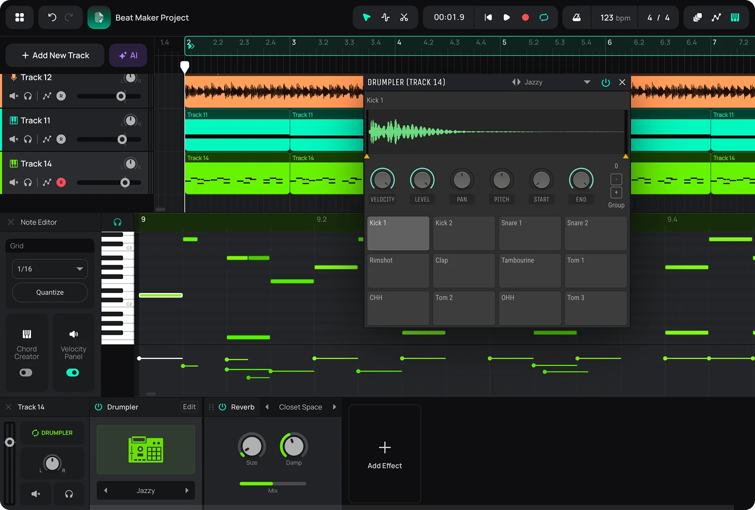 Beat production